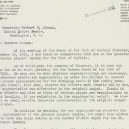 Letter: 1954 December 20