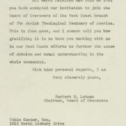 Letter: 1948 November 23