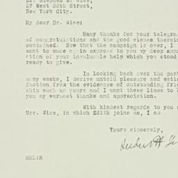 Letter: 1928 November 22