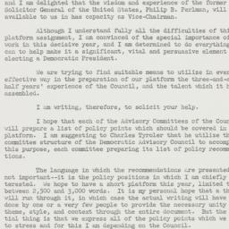 Letter: 1960 June 3