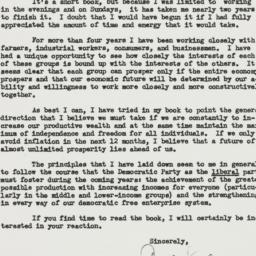 Letter: 1946 May 16