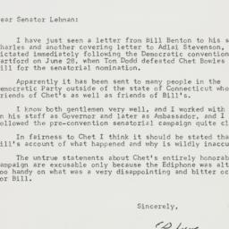 Letter: 1958 September 17