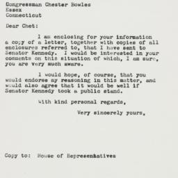 Letter: 1960 September 27