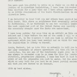 Letter: 1951 June 15