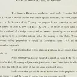 Administrative Record: 1941...