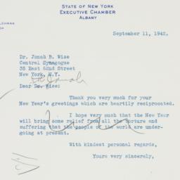 Letter: 1942 September 11