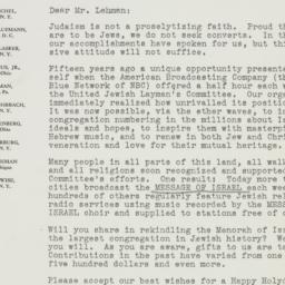 Letter: 1947 September 17