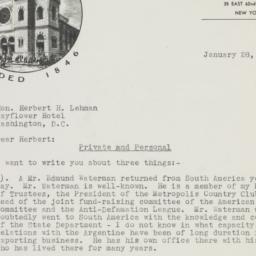 Letter: 1943 January 28
