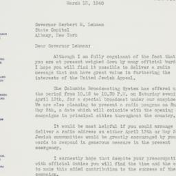 Letter: 1940 March 13