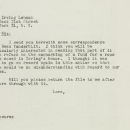 Letter: 1948 February 19