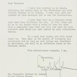 Letter: 1956 August 24