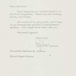 Letter: 1955 January 31