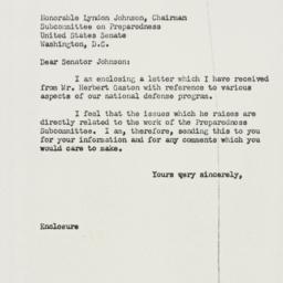 Letter: 1952 October 16