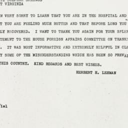 Telegram: 1945 November 24