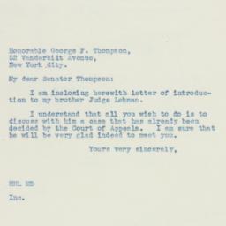 Letter: 1937 February 5