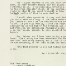 Letter: 1946 May 27