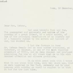 Letter: 1963 December 12