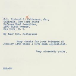 Letter: 1942 January 15