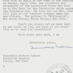 Letter: 1942 April 3