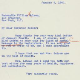 Letter: 1940 January 5