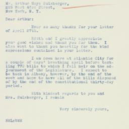 Letter: 1934 May 3