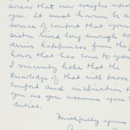 Letter: 1932 December 30