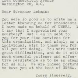 Letter: 1945 December 12