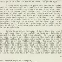 Letter: 1942 December 9