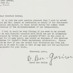Letter: 1957 November 20
