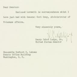 Letter: 1951 August 15
