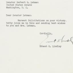 Letter: 1950 November 21
