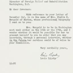Letter: 1942 December 8