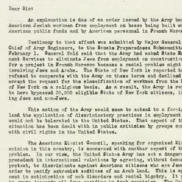 Letter: 1952 February 12
