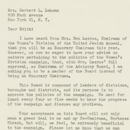 Letter: 1947 February 27