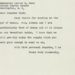 Letter: 1951 March 19