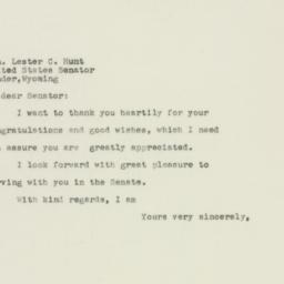 Letter: 1949 November 21