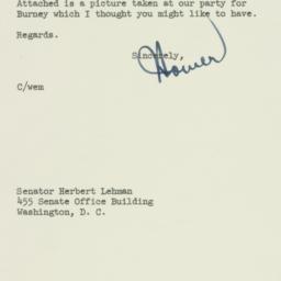 Letter: 1953 April 27