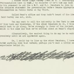 Memorandum: 1956 April 25