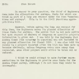 Memorandum: 1955 March 10