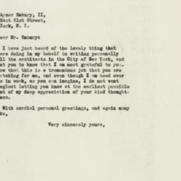 Letter: 1932 October 13