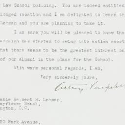 Letter: 1946 April 11
