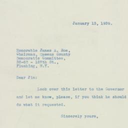 Letter: 1939 January 13