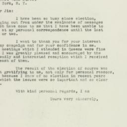 Letter: 1949 November 26