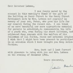 Letter: 1948 November 29