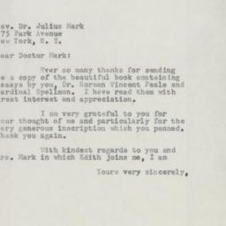 Letter: 1954 December 18