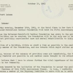 Letter: 1941 October 17