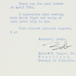 Letter: 1950 April 25