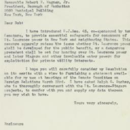 Letter: 1953 March 16