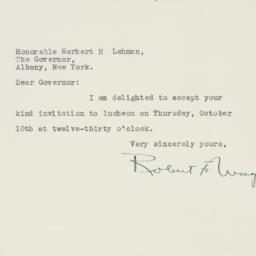 Letter: 1940 October 1