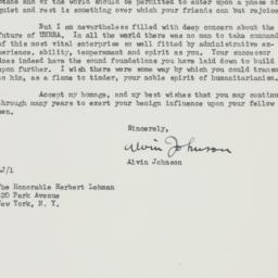 Letter: 1946 March 18